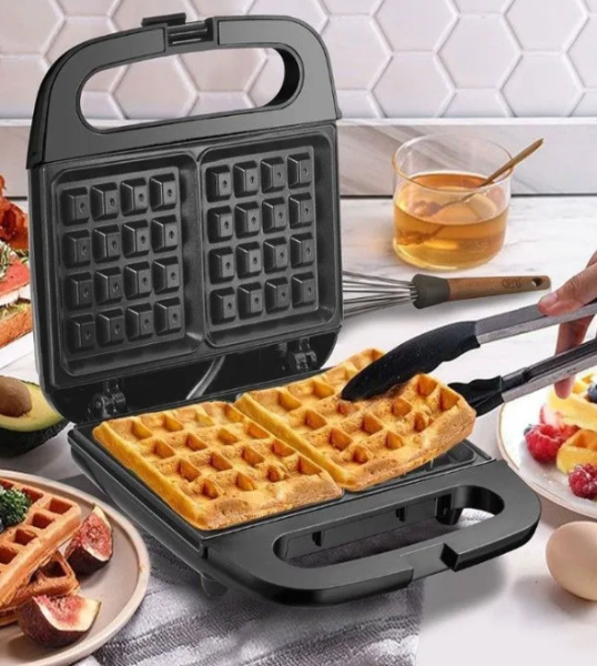 Вафельница электрическая Silver Crest Waffle Maker SC-608 750W (бельгийские вафли, венские вафли)